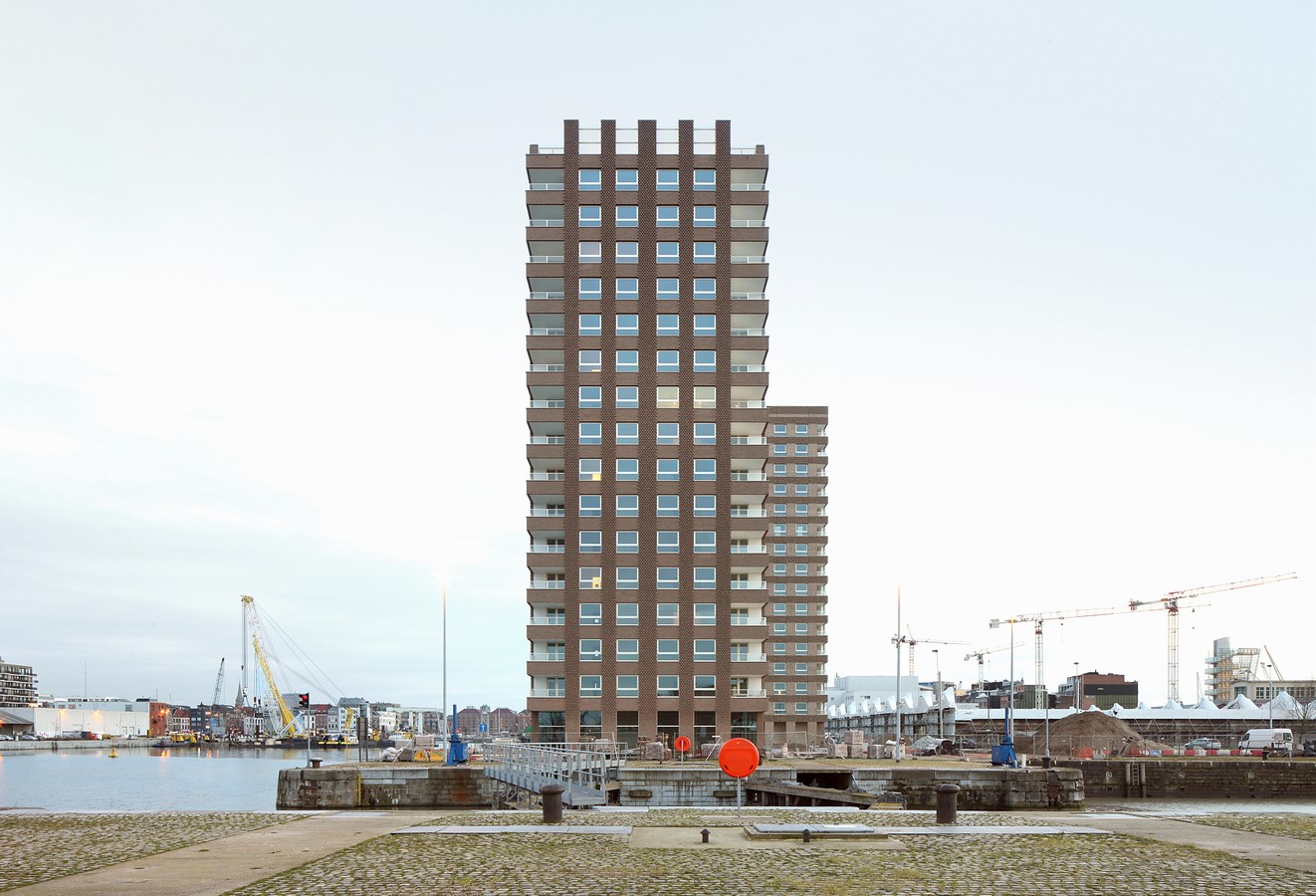 Westkaai, Residential Towers, Antwerp, BE By Tony Fretton Architects - Sheet5