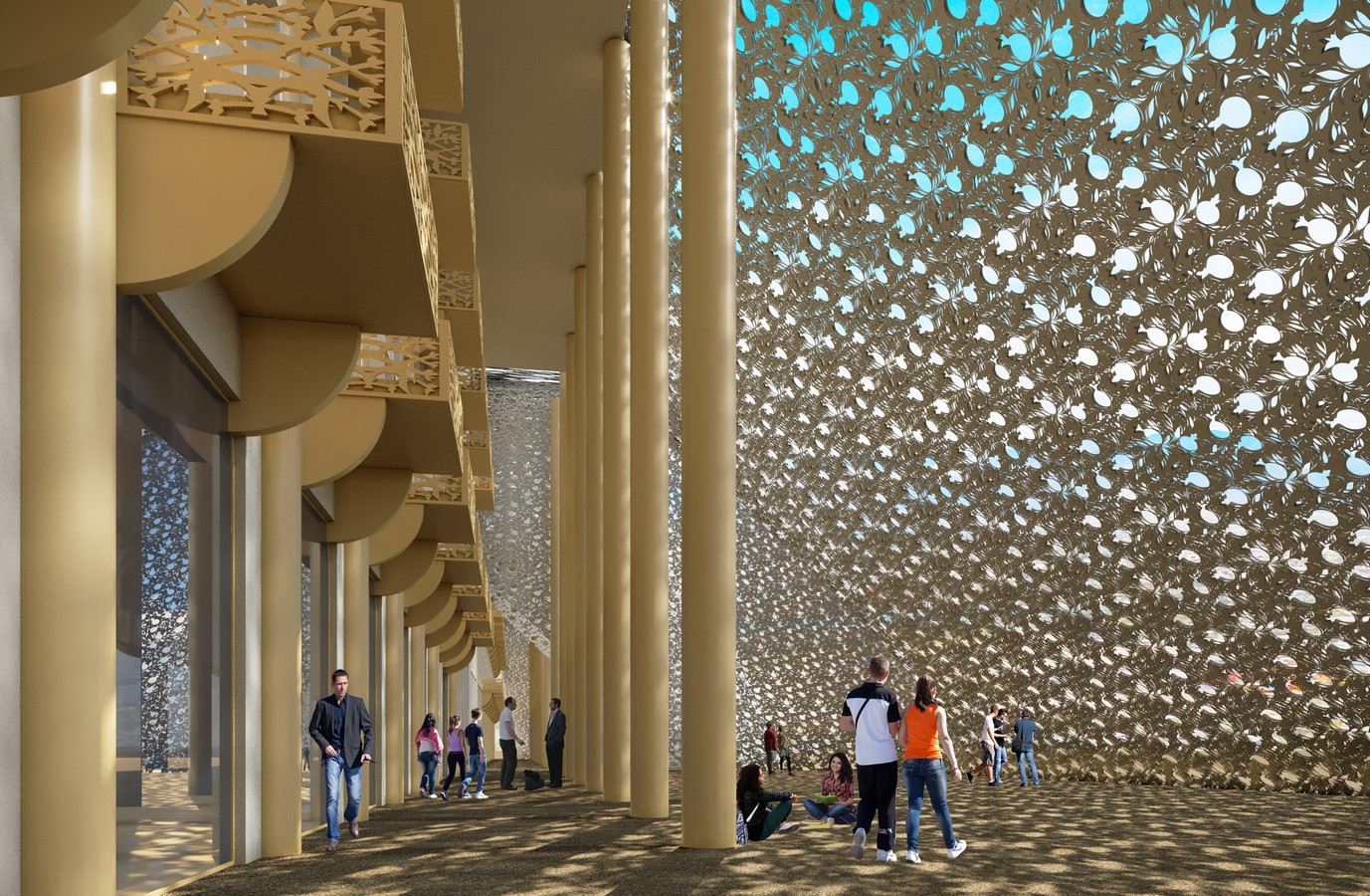 Khiva, Uzbekistan Reconstruction of the Lyceum By Manuel Núñez Yanowsky - Sheet6