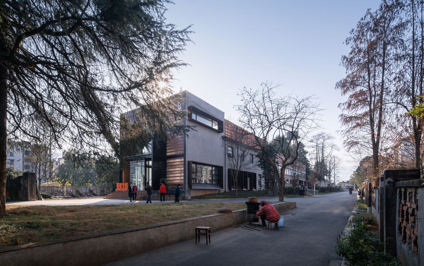 Multifunctional Gym & Ceramic Expert Workshop in Rural Future Community, Xikou Town By y.ad studio - SHeet7