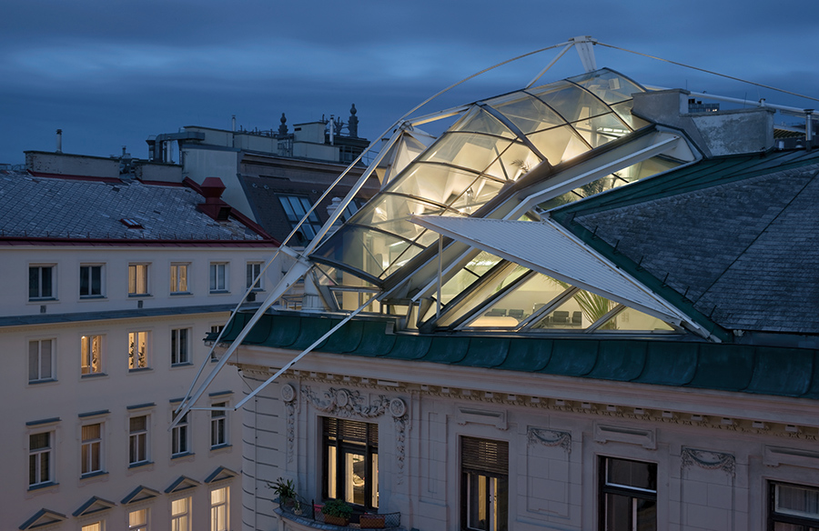 Rooftop Remodeling Falkestrasse By Coop Himmelb(l)au – Wolf D. Prix & Partne