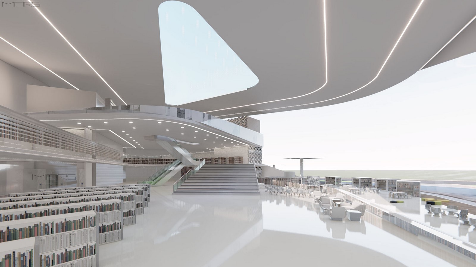 Gwanjyu Library, South Korea By MARS Architects - Sheet3