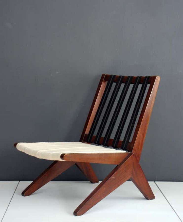 Chairs in Mahogany and Cotton_©www.1stdibs.com