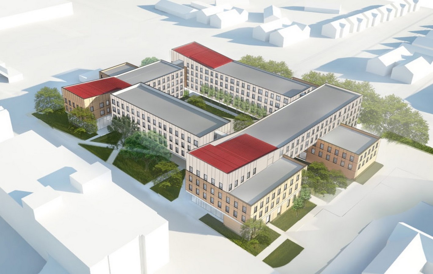 St Edward's University New Residence and Dining by Alejandro Aravena: The Organised building - Sheet3