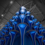 Art School in Blue & White By Various Associates - Sheet6