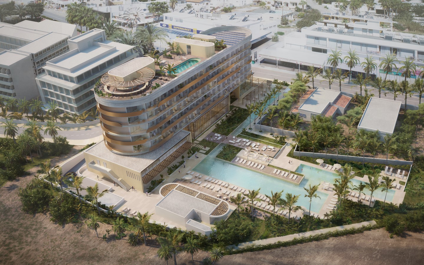 Ayia Napa Hotel By Eraclis Papachristou Architects - Sheet2