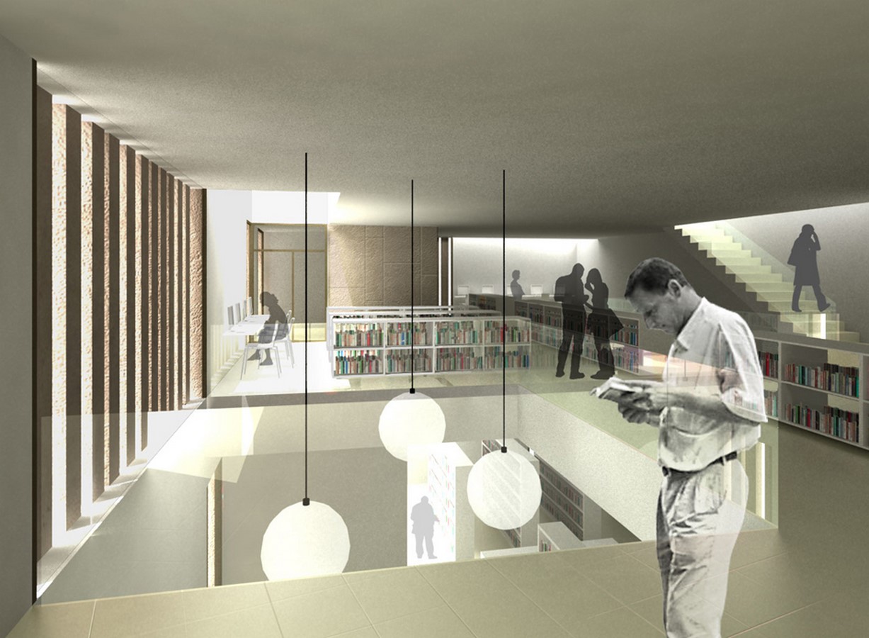 Ca Creus Valls Library By mipmarí arquitectura - Sheet4