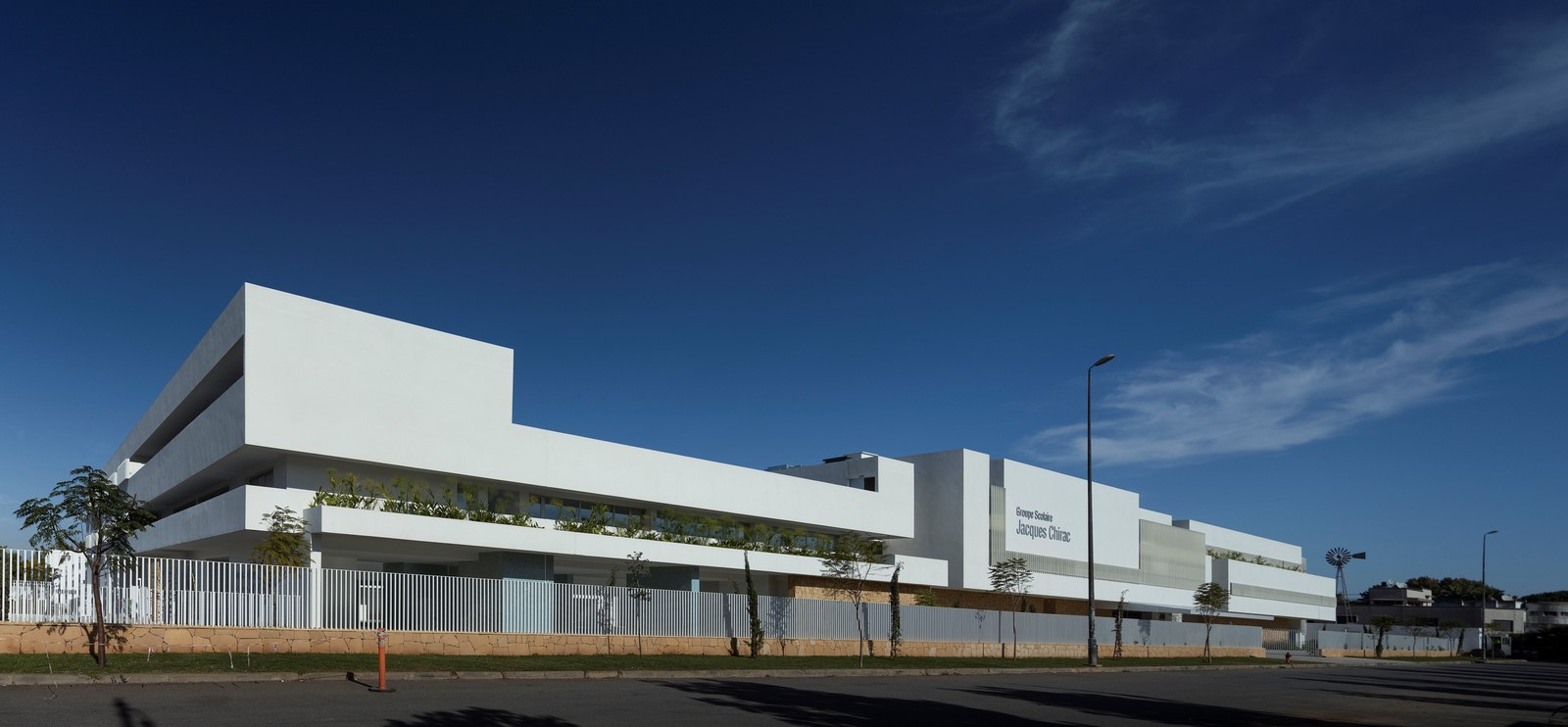 School Group Jacques Chirac Rabat By Driss Kettani - Sheet33