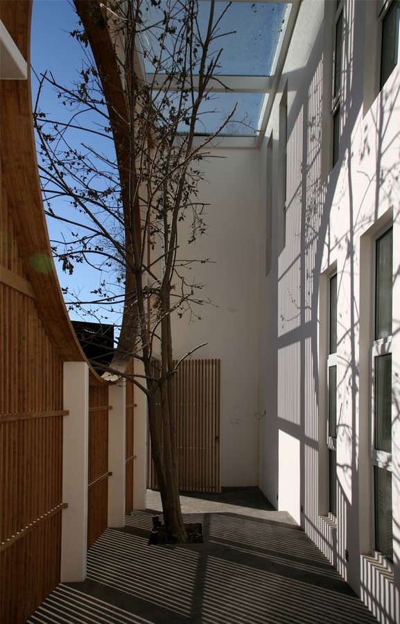 Elongated Industrial Box Beijing Dinghuiyuan·Zen Space By 3andwich Design He Wei Studio - Sheet1