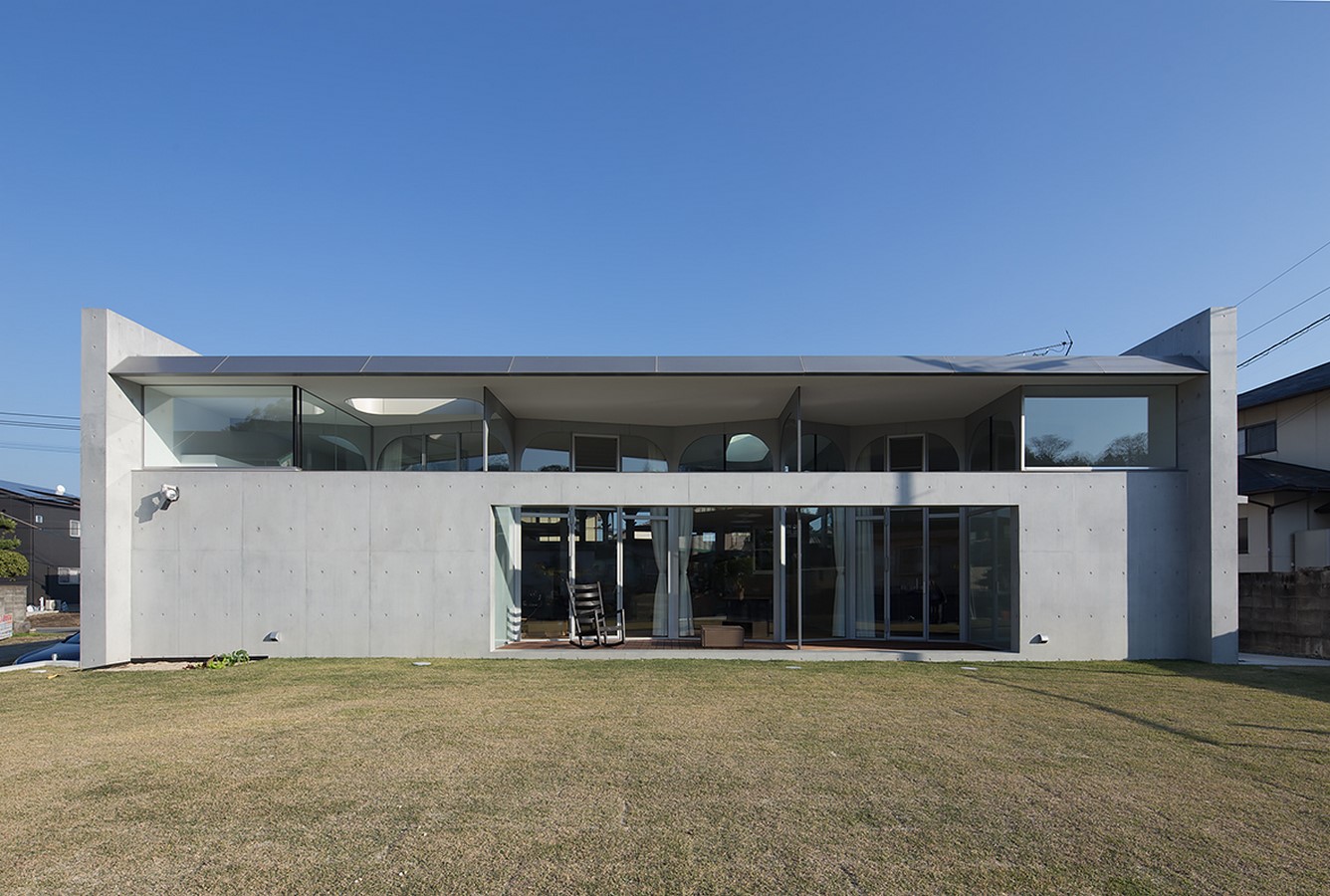 Honeycomb Frame House By NKS architects - Sheet1