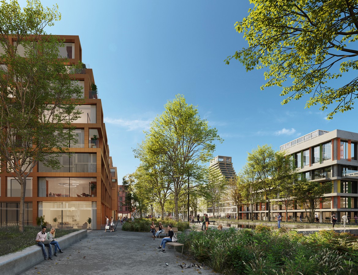 Max Euwe Kwartier MEK01, Brainpark By GROUP A - Sheet4