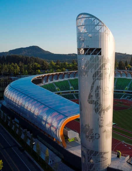 Hayward Field at the University of Oregon By CAMERON MACALLISTER GROUP - Sheet3