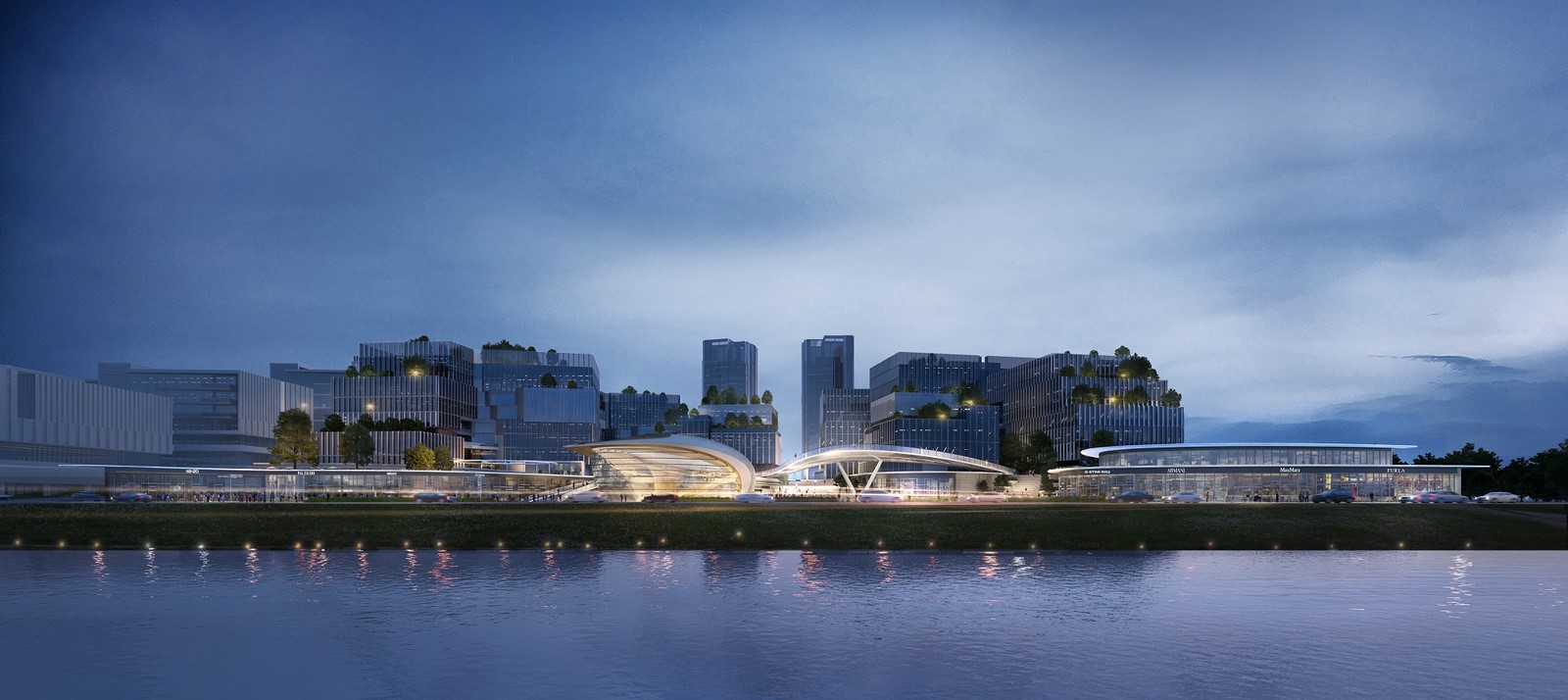 Chengdu Tiantou Intelligent Harbour By Aedas - Sheet1