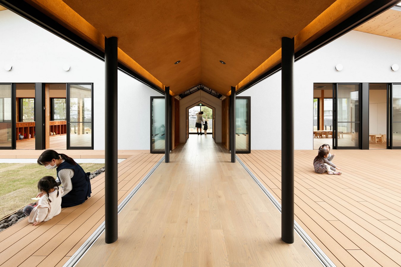 MS Kindergarten and Nursery By HIBINOSEKKEI + Youji no Shiro, Japan - Sheet3