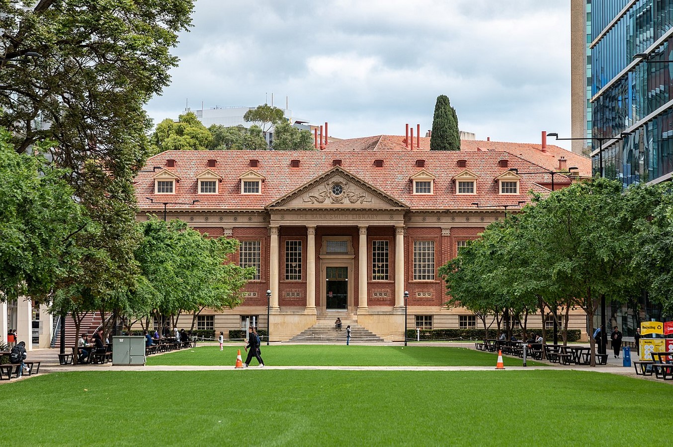 The Barr Smith Library by Woods Bagot - Sheet1