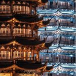 Sun and Moon Pagodas, China: Performing Center in a Vertical Rise - Sheet4
