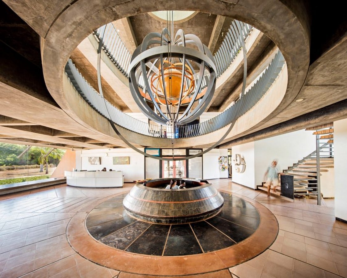 Town Hall Complex built for Auroville in 2005_©dezeen.com
