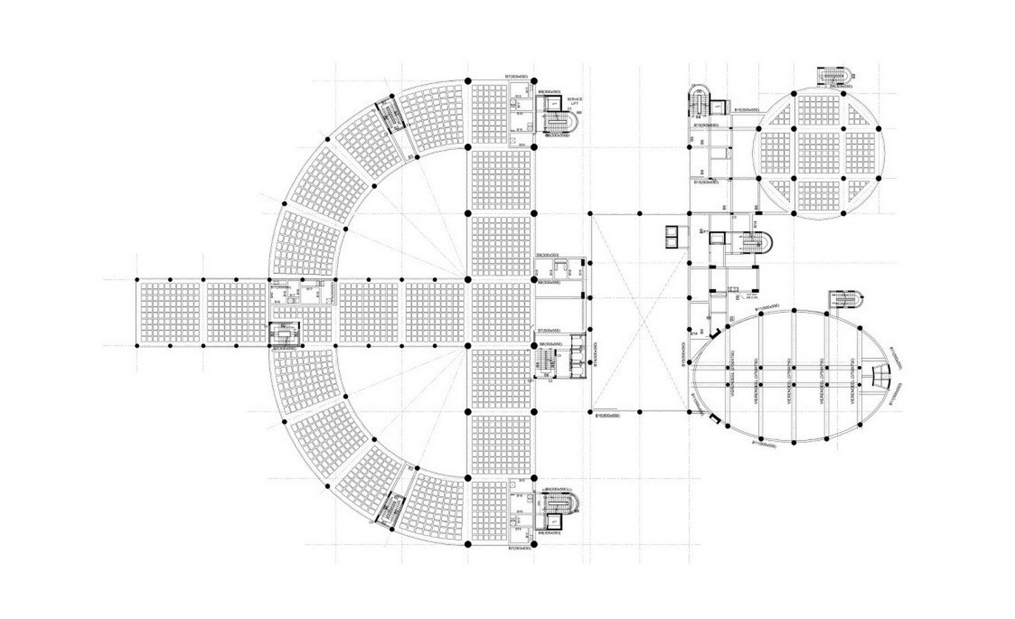 Coal India Ltd. HeadQuarters by Raj Rewal - Sheet4