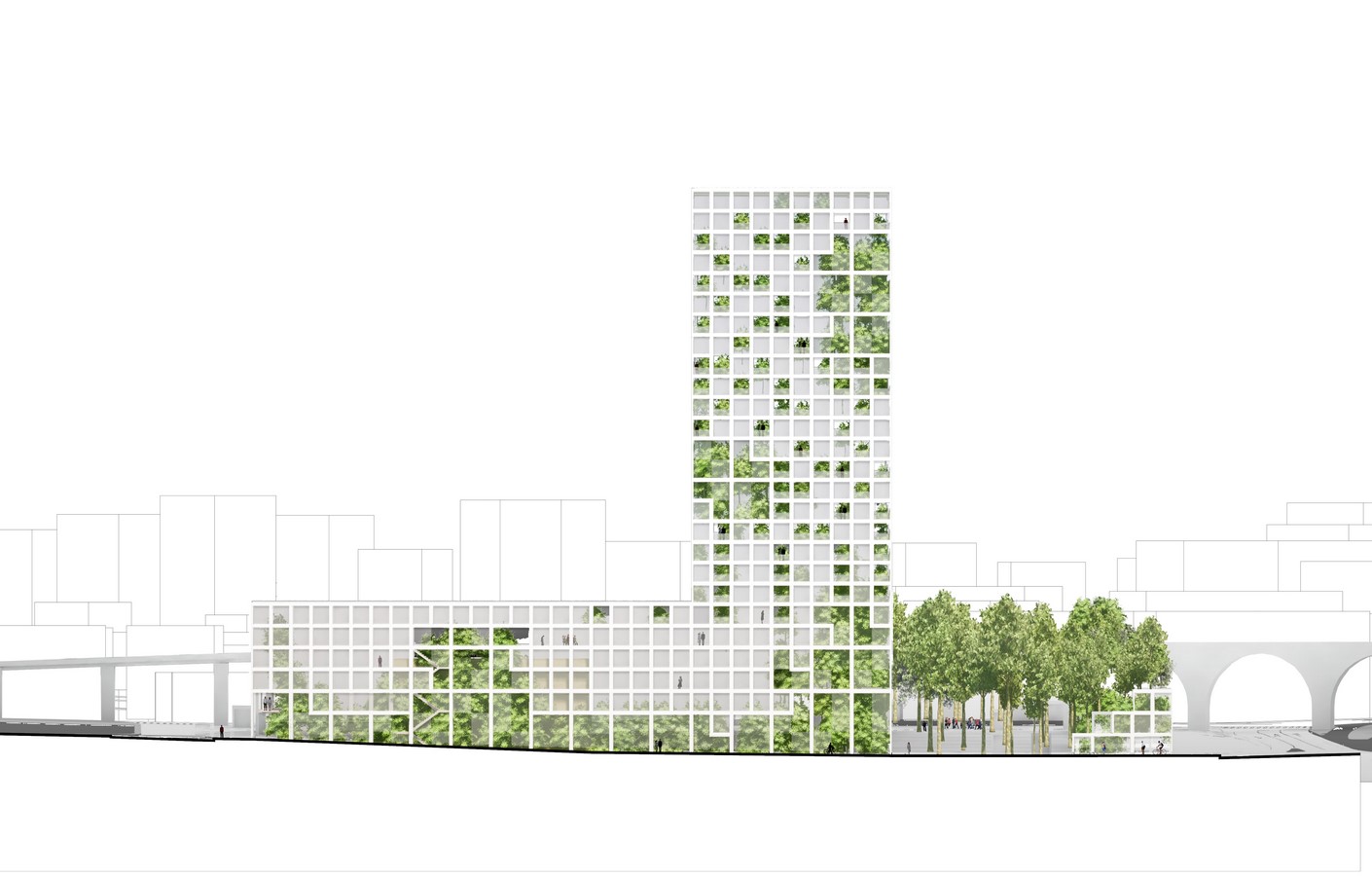 THE L-TOWER By Jakob+MacFarlane - Sheet3