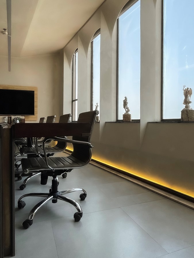 Monochrome Architect’s Office at BKC, Mumbai By DCA Architecture and Design - Sheet5