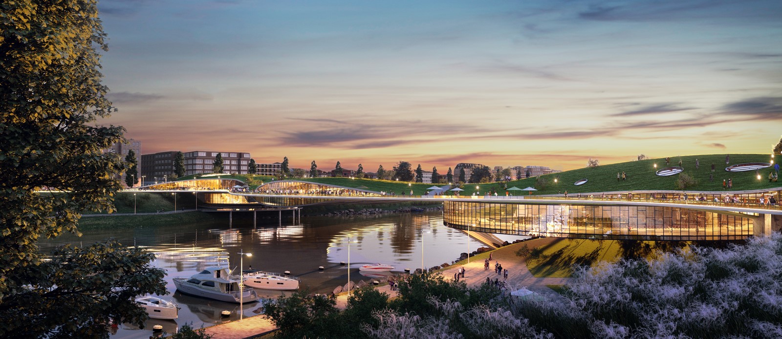 City- Bridge, Florence By Moshe Katz Architect - Sheet4