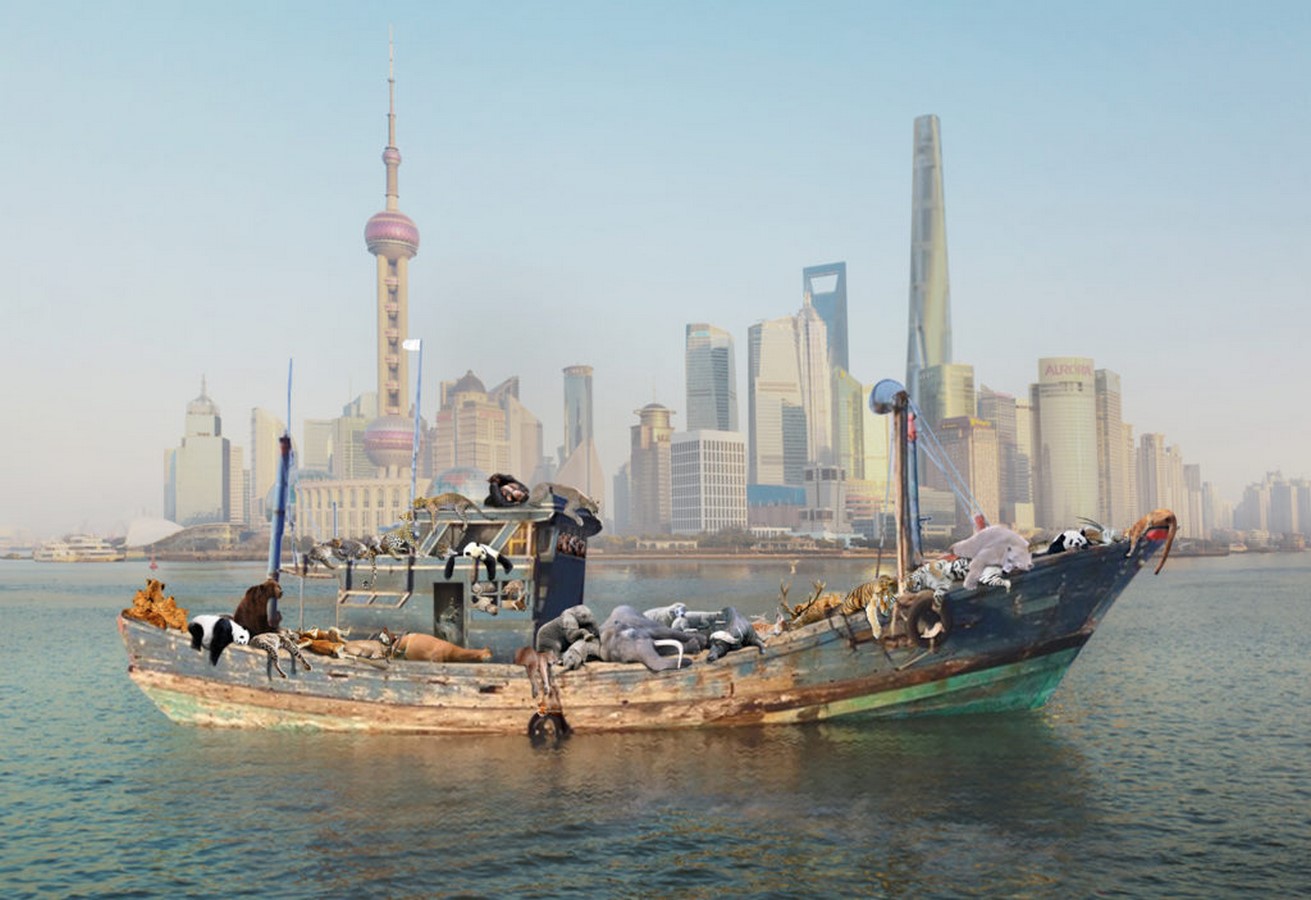 An Architectural review of Sky Ladder: The Art of Cai Guo-qiang - Sheet