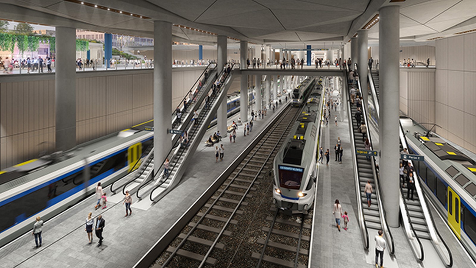 Budapest's Nyugati Railway Station With Long-Span Roof Structure to be designed by Grimshaw  - Sheet2