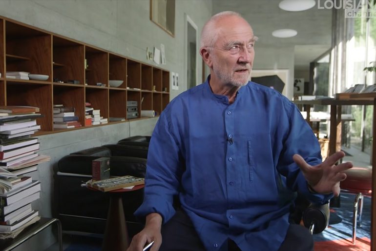 Youtube for Architects: “I never decided to become an architect.” by Architect Peter Zumthor – Louisiana Channel
