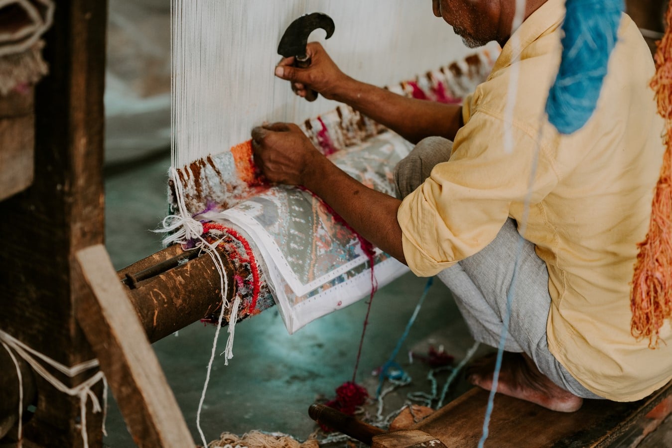Traditional Crafts of India- Carpet Weaving - Sheet2