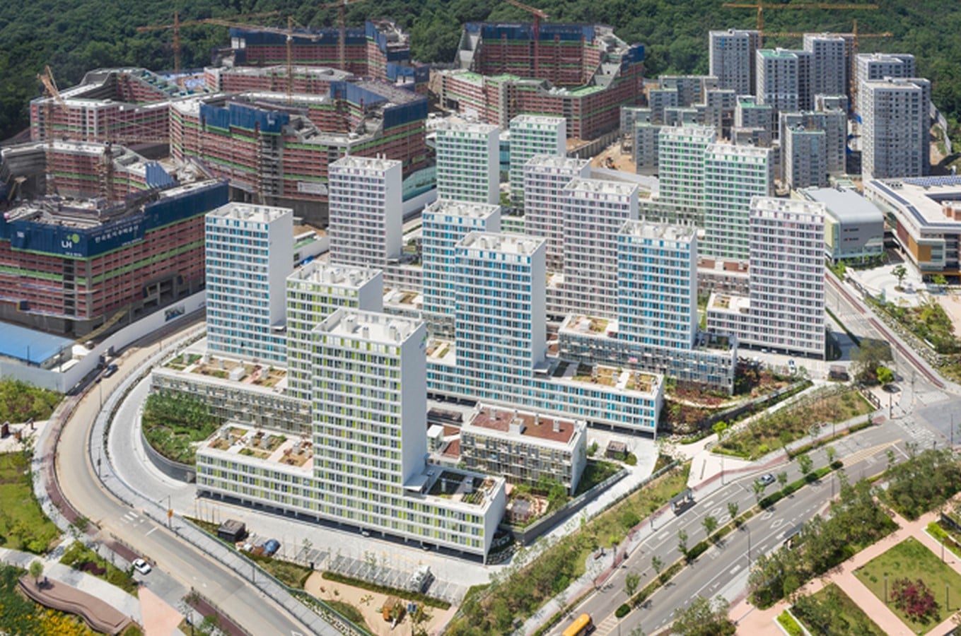 Seoul Gangnam Housing_©riken-yamamoto.co.jp