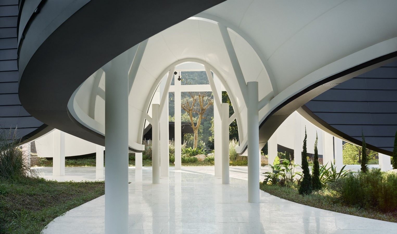 Xi Hall - The Levitated Curtain By say architects - Sheet7