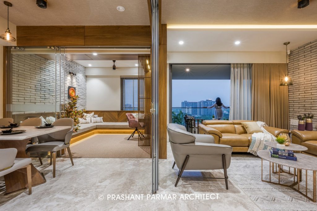 Apartment Interior @ Swati Crimpson at Shilaj, Ahmedabad By Shayona ...