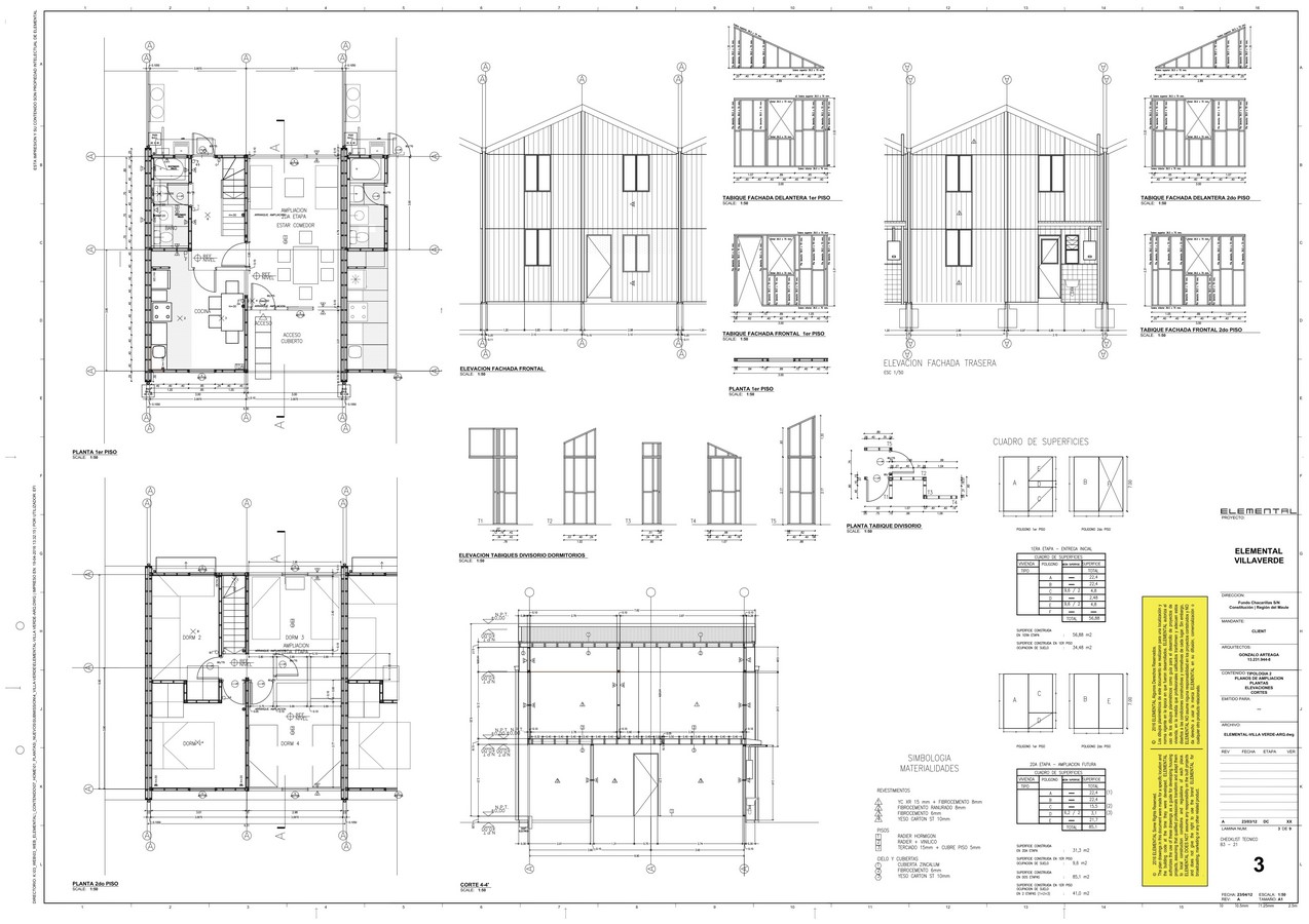 Villa Verde Project by Alejandro Aravena: Low-Cost housing - Sheet10