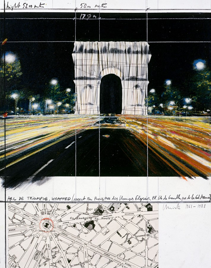 Why L’Arc de Triomphe, Wrapped, an important arc in Art industry - Sheet1