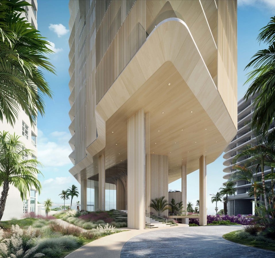 Kengo Kuma unveils studio's first residential tower in the United States - Sheet3