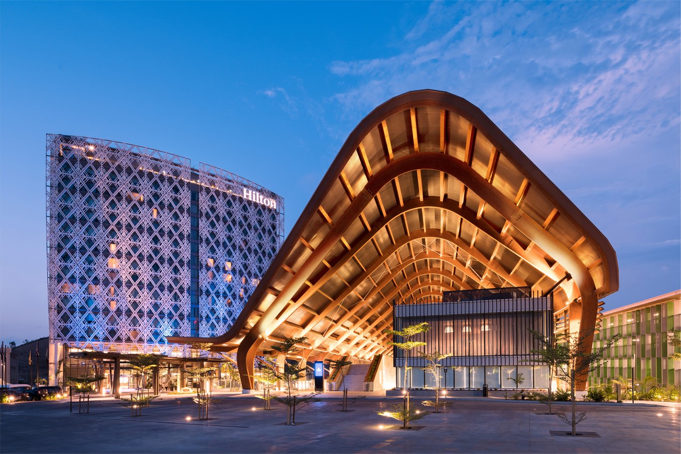 The Kutubu Convention Center_©Grimshaw Architects