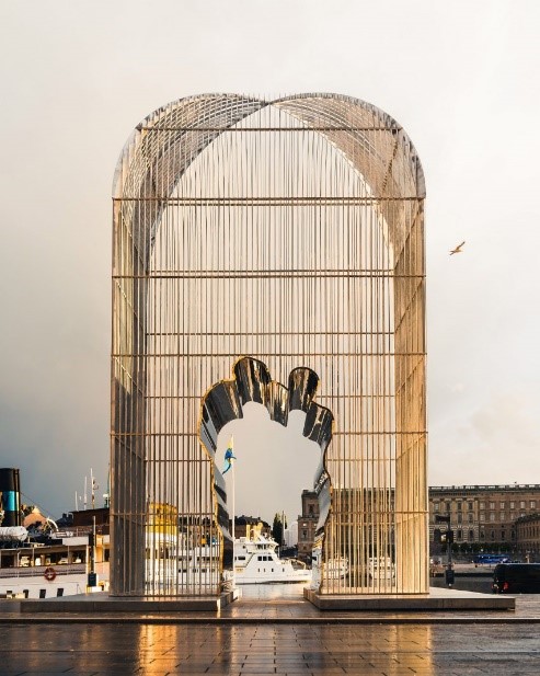 Ai Weiwei’s Arch Installation Opens in Central Stockholm - Sheet2