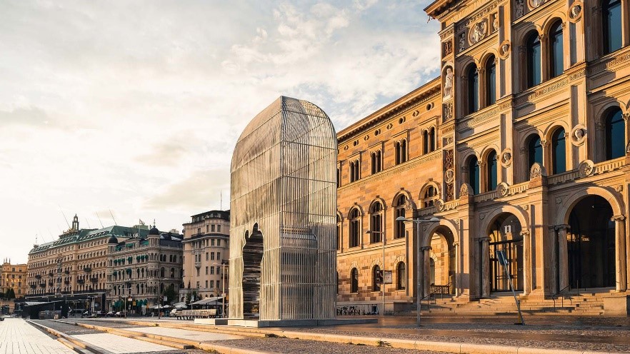 Ai Weiwei’s Arch Installation Opens in Central Stockholm - Sheet3