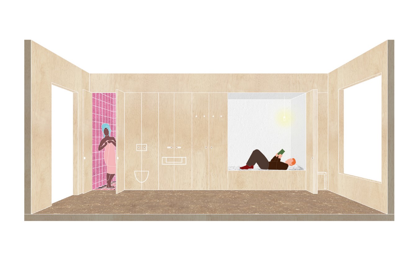 A Room for Imagination" Hotel 1818 by Lina Ghotmeh - Sheet2