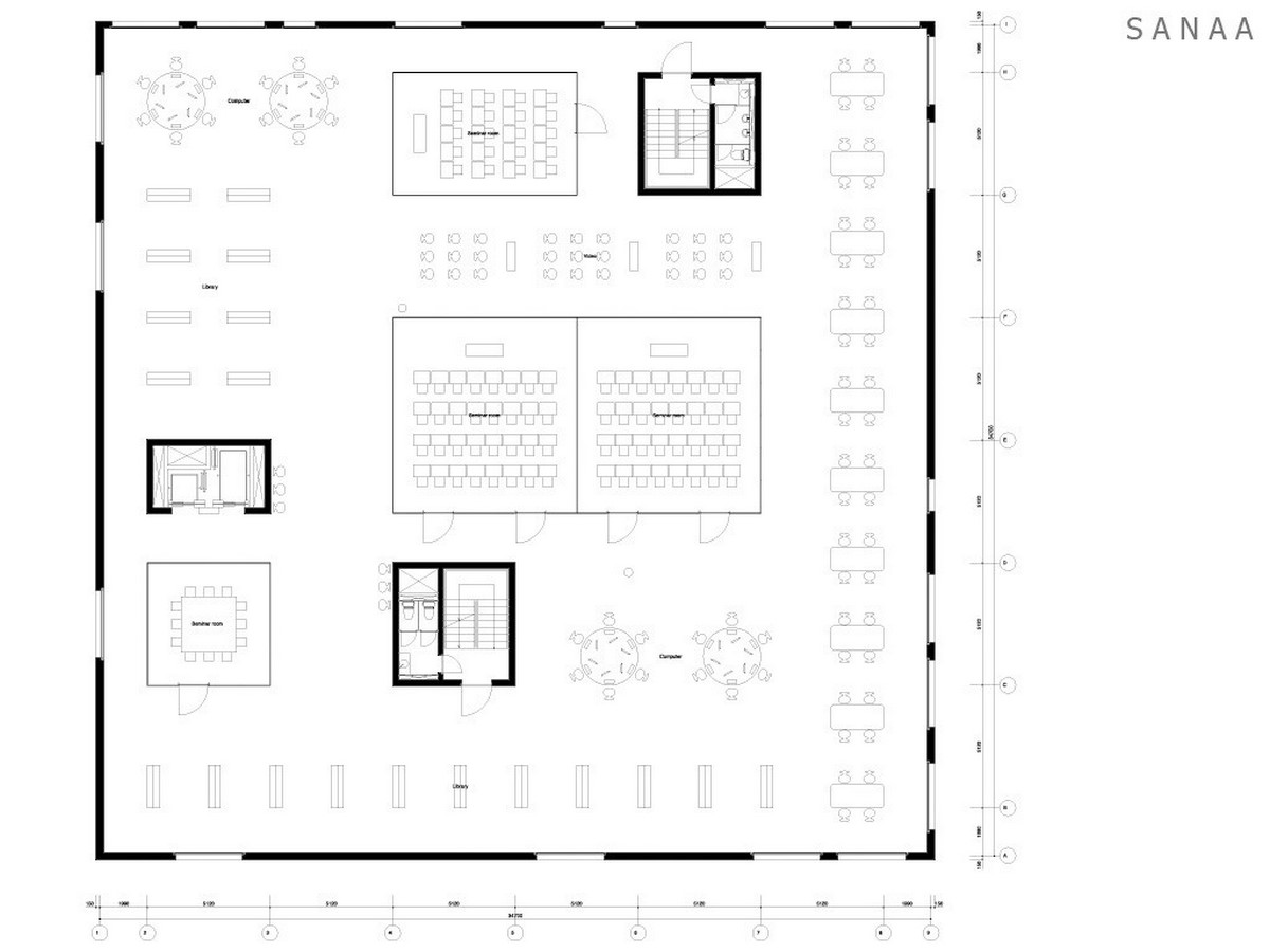 Zollverein School of Management and Design by SANAA: Set inbetween history - Sheet10