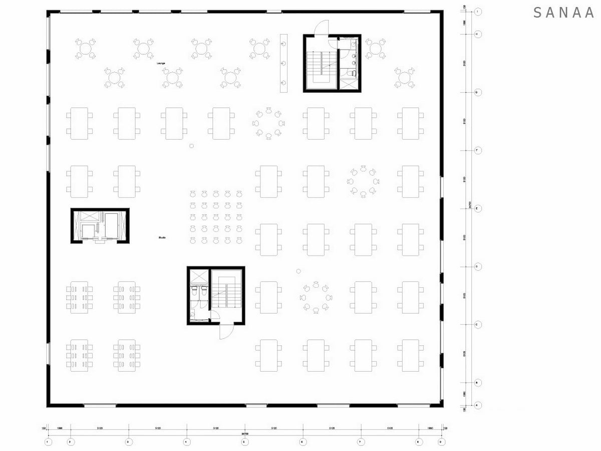 Zollverein School of Management and Design by SANAA: Set inbetween history - Sheet9