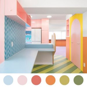 Importance of colour palettes in architecture and interior design