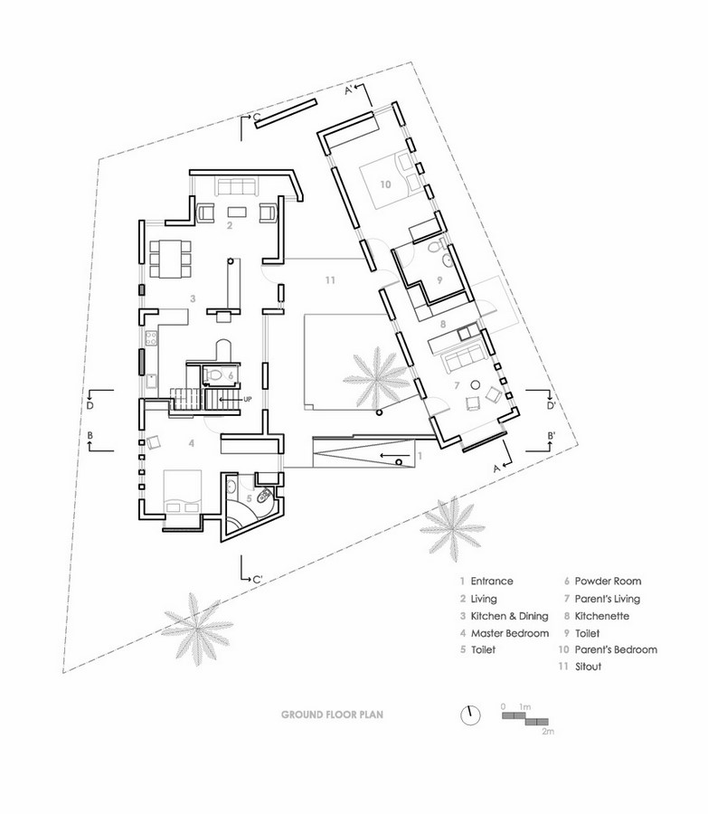 Residence for Charis by Chitra Vishwanath: Brick by Brick - Sheet2
