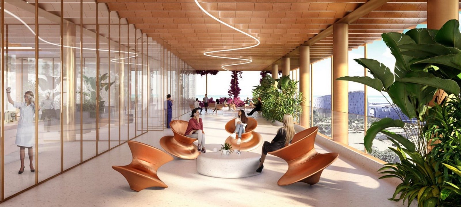 Barcelona Institute of Science and Technology by BIG: A forest of columns - Sheet11