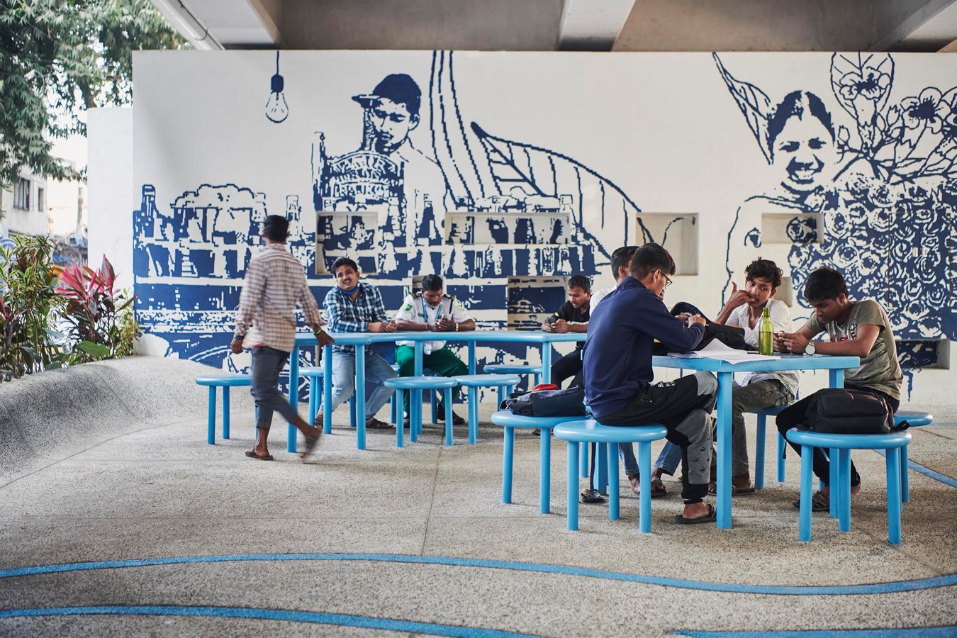Mumbai's Neglected Space Beneath Flyover to be transformed Into A Community Space by MVRDV And StudioPOD - Sheet4