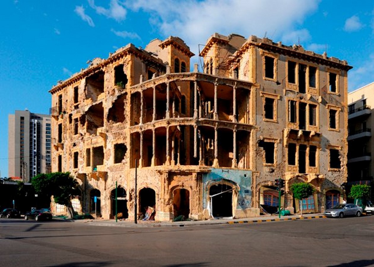 Architecture a casuality of Beirut's war - Sheet3