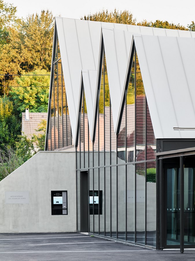 7319-Media library « Les Sources Vives » by MU Architecture - Sheet7