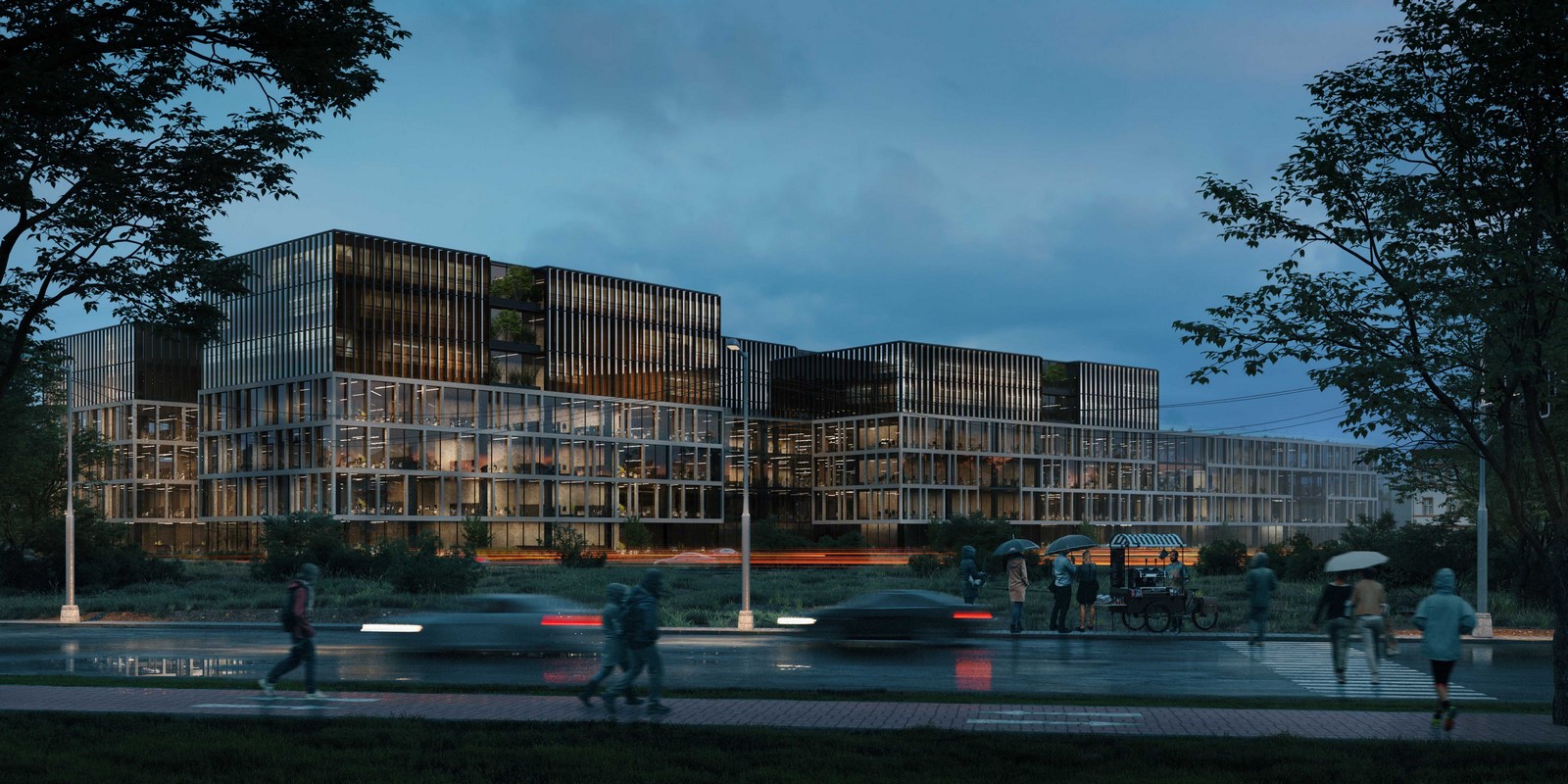 Palas Campus is an office building located on the Sf. Andrei Street in Iasi, Romania, having 86.755 sqm construction area. - Sheet11