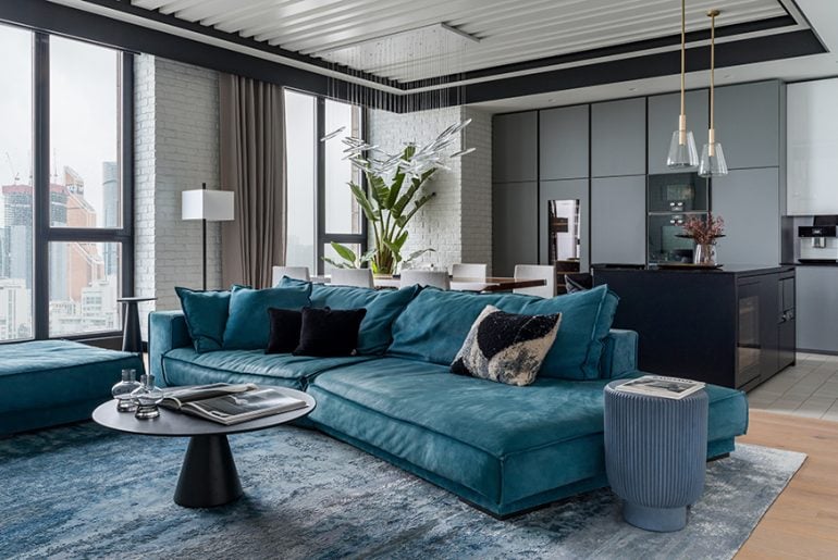 Inre Studio Project Family Microclimate in the RedSide Residential Complex by INRE Design ...