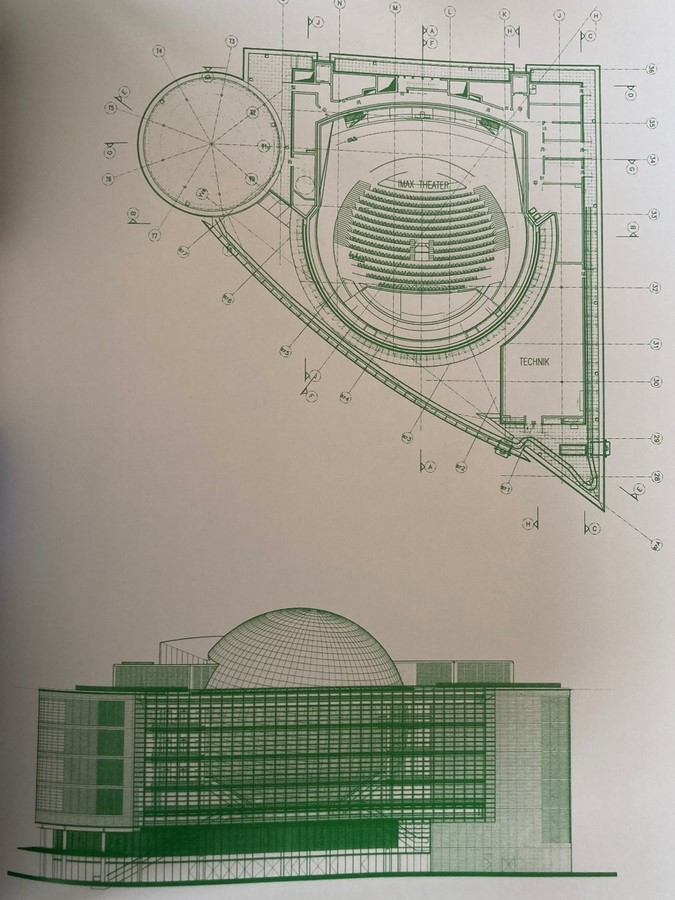 Imax cinema theatre by Renzo Piano - Sheet3