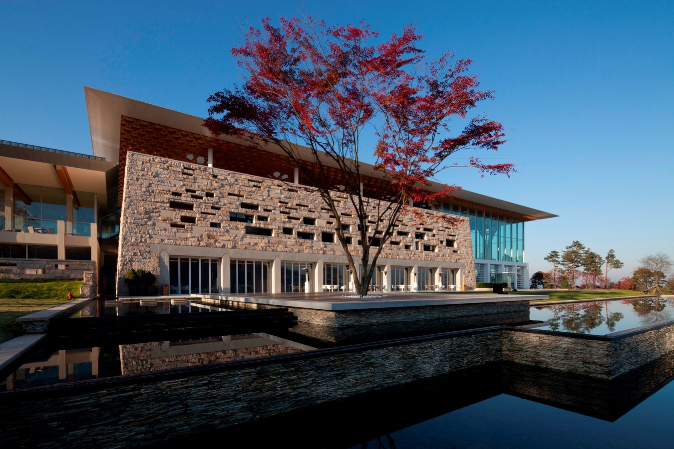 Haesley Nine Bridges Golf Clubhouse by Shigeru Ban - Sheet10